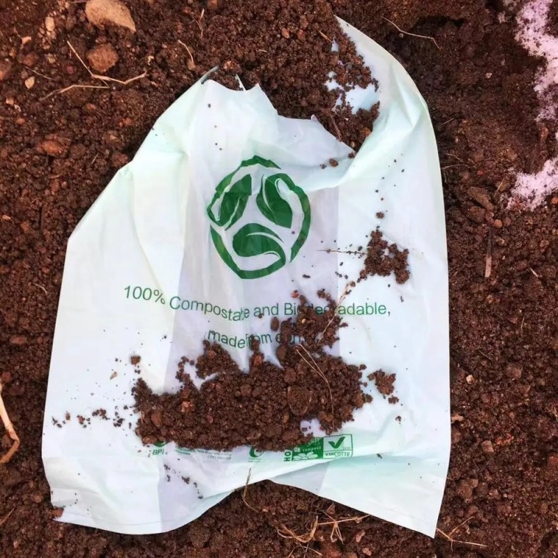 Compostable grocery t shirt bags wholesale